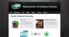 Desktop Screenshot of manninginternational.com